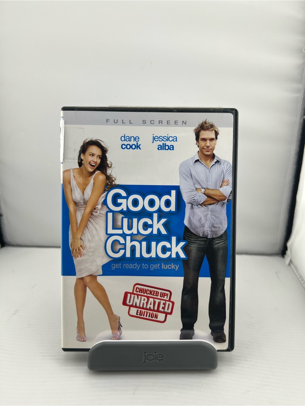 📀Good Luck Chuck Movie DVD - Blue & White Cover (Unrated)